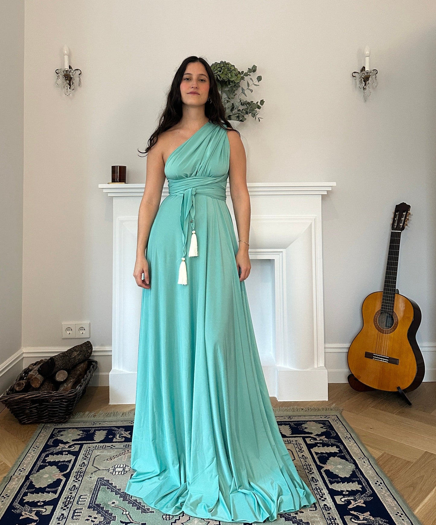 Vestido Infinito Menta 933 Especial