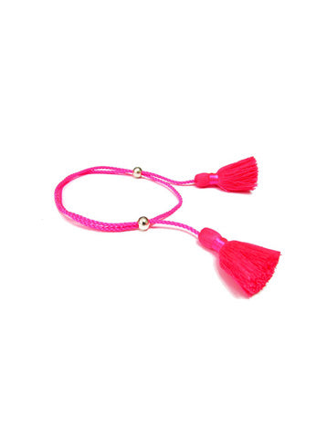 Pulsera de Pompones