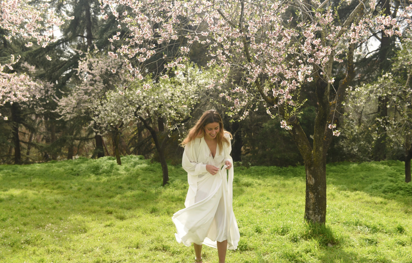 Vestido Infinito Blanco Crudo
