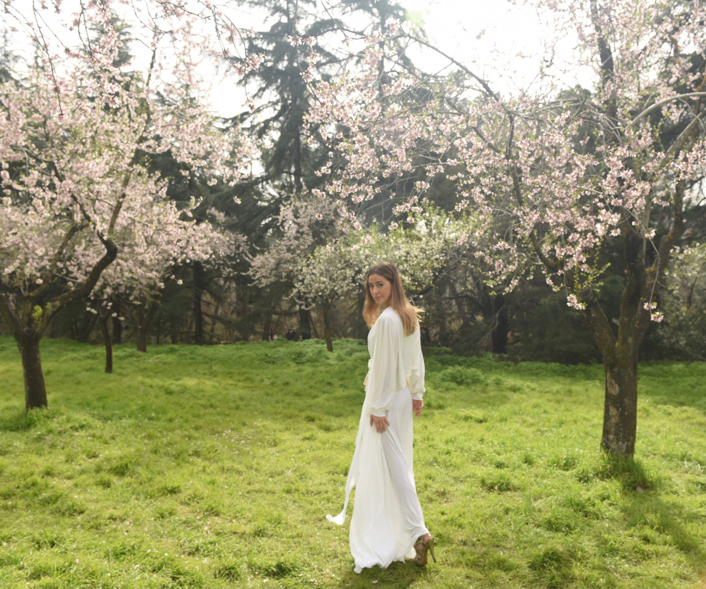 Vestido Infinito Blanco Crudo