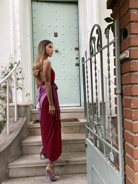 Vestido Doble Largo Hermes 111