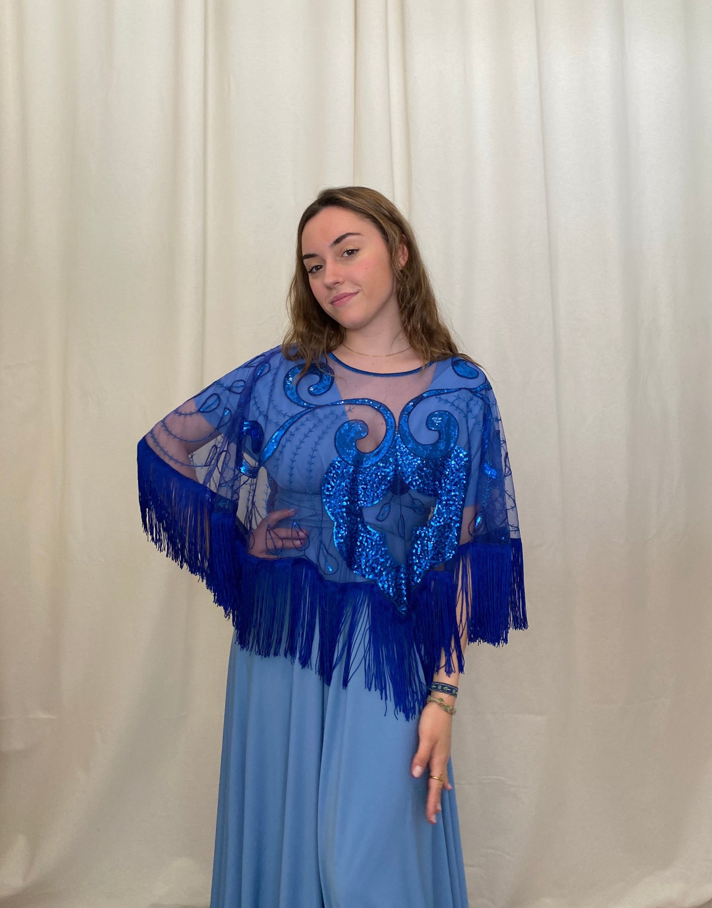 Poncho Flecos Royal