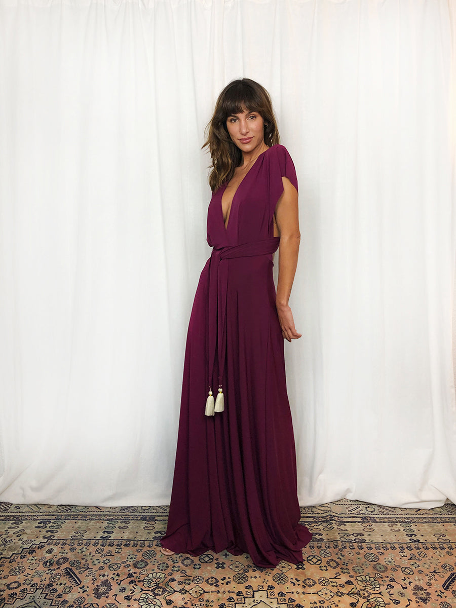 Vestido Infinito Berenjena 40