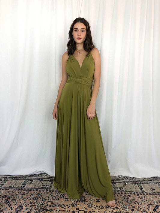 Vestido Infinito Oliva 154