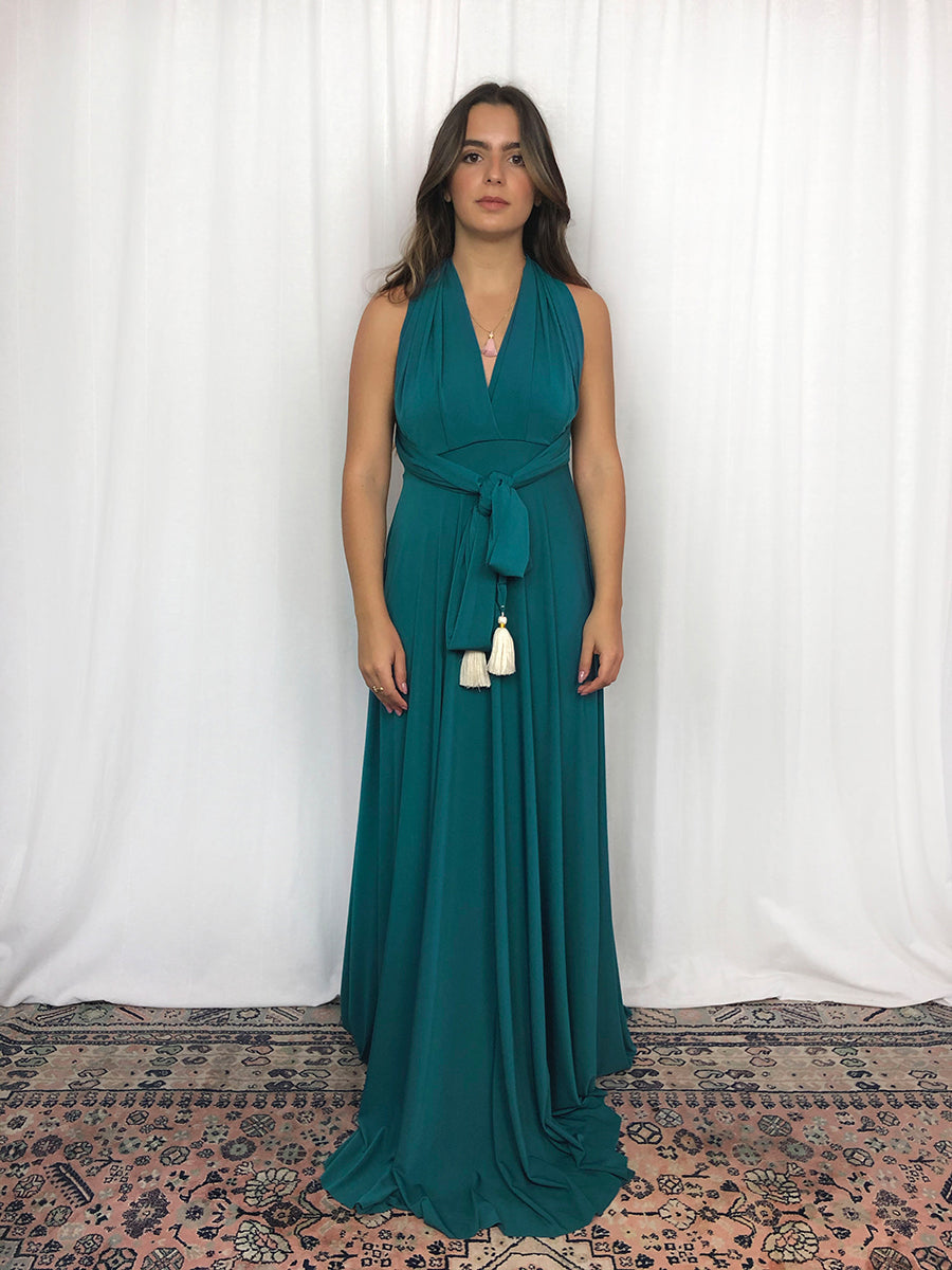 Vestido Infinito Petroleo 22