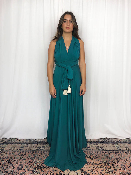 Vestido Infinito Petroleo 22