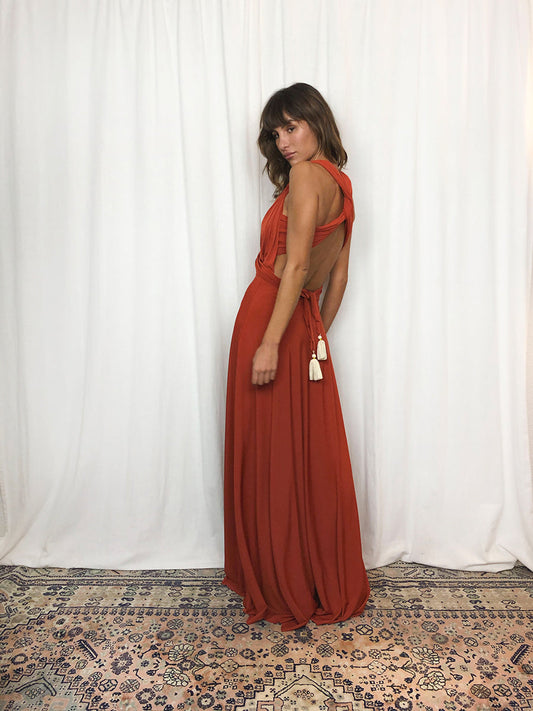Vestido Infinito Teja 96